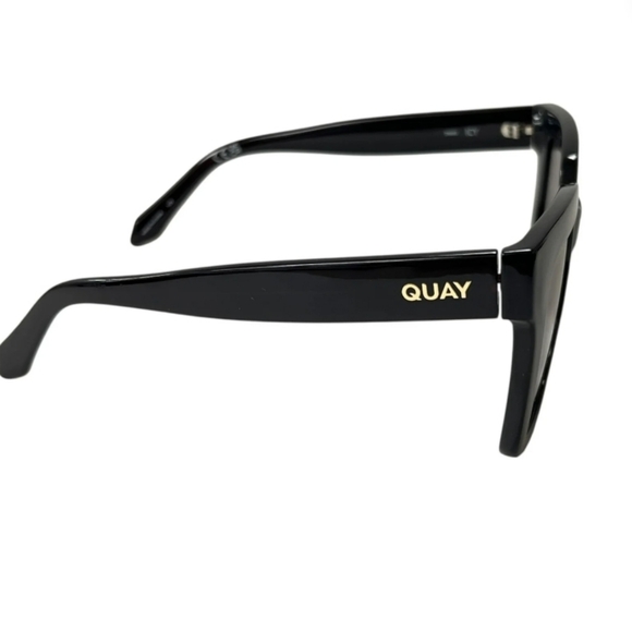Quay Australia Espresso Brown ICY Oversized Luxury Sunglasses Women